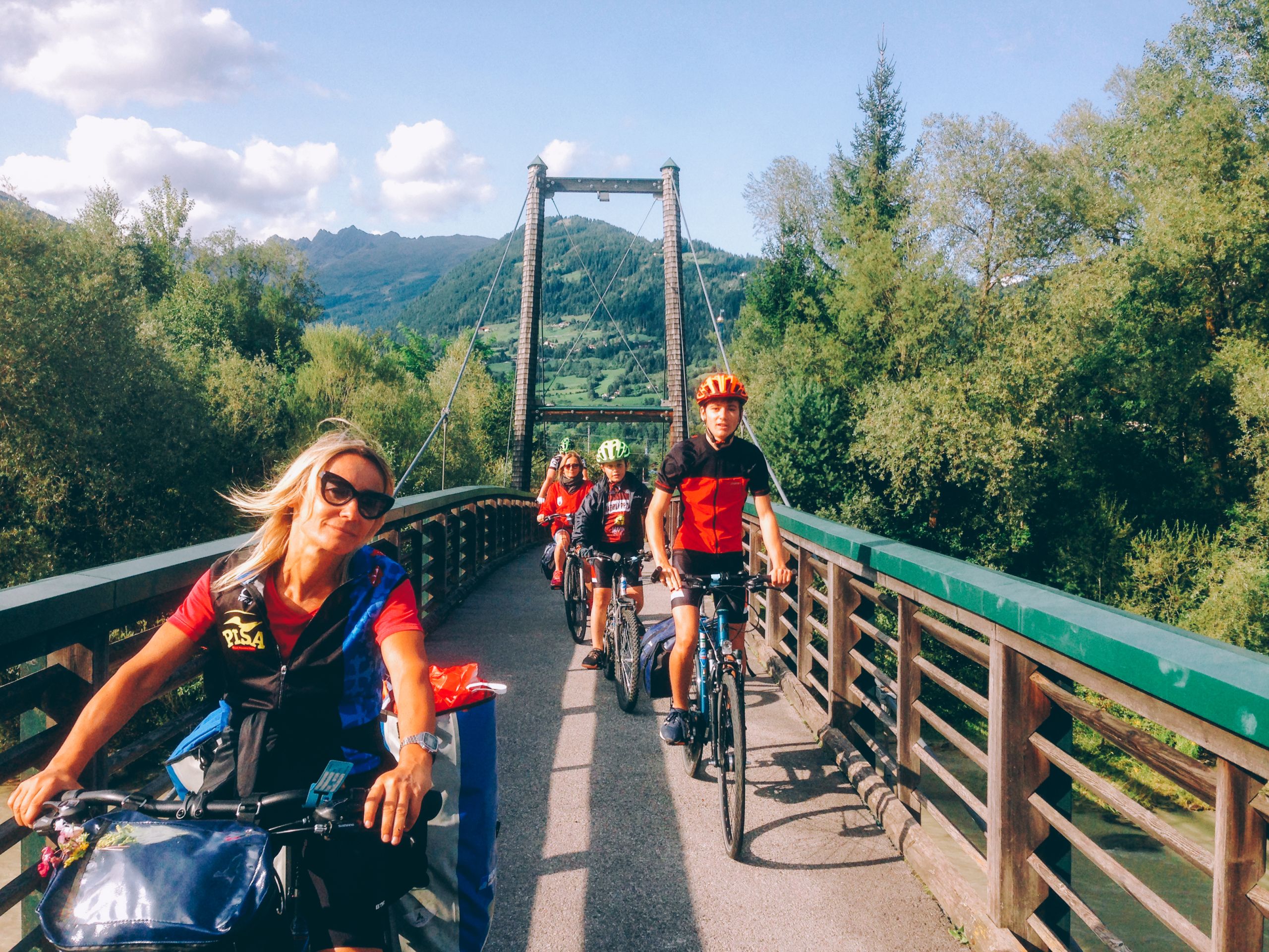 Ciclabile della drava Bici e famiglia